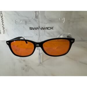 Swanwick Night Swannies Black (regular fit) Blue Light Blocking Glasses Ref 2010